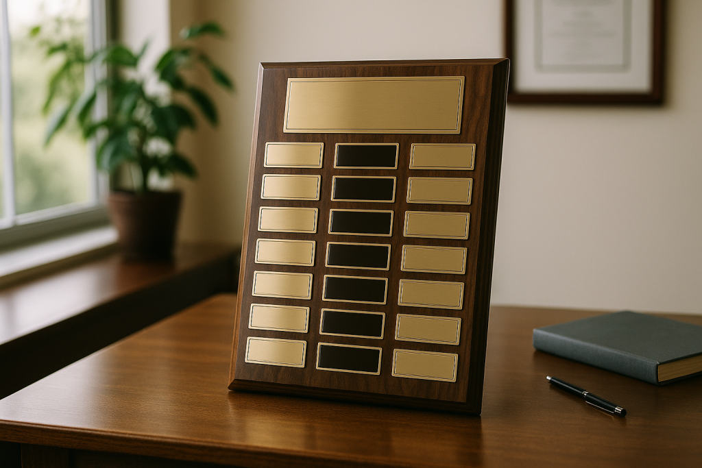 Perpetual Plaques: A Practical Guide to Annual Recognition
